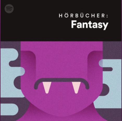 Spotify-Playlist mit Fantasy-Hörbüchern